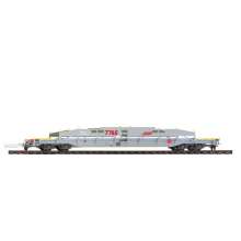 Bemo 2290105 - RhB Sl 7765 ACTS-Tragwagen unbeladen