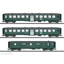 Trix T23133 - Schnellzugwagen-Set 2 ´D96 Isar-Rhone´