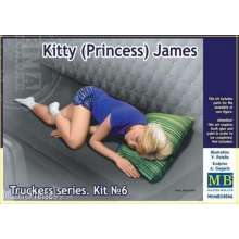 Master Box Ltd. MB24046 - 1:24 Truckers series.Kitty(Princess) Jemes