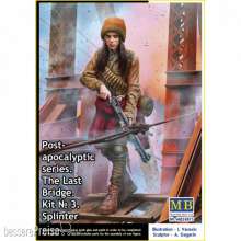 Master Box Ltd. MB24075 - 1:24 Splinter. Pst-apocalyptic series. The Last Bridge. Kit No.3