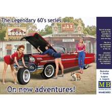 Master Box Ltd. MB24082 - 1:24 The Legendary 60´s series. On new adventures!