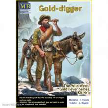 Master Box Ltd. MB35233 - Gold-digger. The Wild West. Gold Fever Series. Kit ? 1.