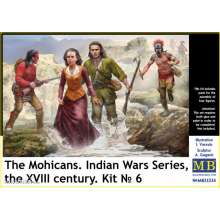 Master Box Ltd. MB35234 - The Mohicans. Indian Wars Series, the XVIII century. Kit ? 6