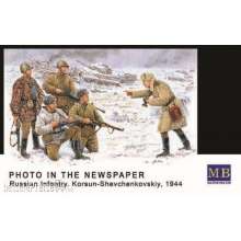 Master Box Ltd. MB3529 - Russische Infanterie Korsun 1944 Photo for the Newspaper in 1:35