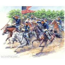 Master Box Ltd. MB3550 - 8th Pennsylv. cavalry,Battle o.Chancello in 1:35