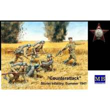 Master Box Ltd. MB3563 - Counterattack, Soviet infantry, 1941 in 1:35