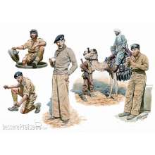 Master Box Ltd. MB3564 - British armored troops Africa in 1:35