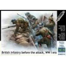 Master Box Ltd. MB35114 - British infantry before attack,WWI era in 1:35