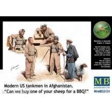 Master Box Ltd. MB35131 - Modern U.S. tankmen in Afghanistan in 1:35