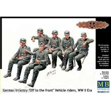 Master Box Ltd. MB35137 - German infantry vehicle riders in 1:35