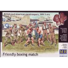 Master Box Ltd. MB35150 - Friendly boxing match.Brit.+Amer.paratro in 1:35