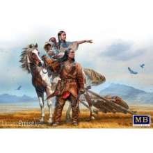 Master Box Ltd. MB35189 - On the Great Plains,Indian Wars Series in 1:35