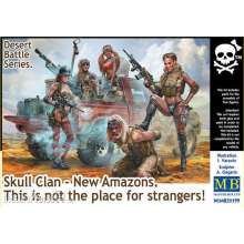 Master Box Ltd. MB35199 - Desert Battle Series. Skull Clan - New Amazons in 1:35