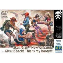 Master Box Ltd. MB35202 - Desert Battle Series. Skull Clan-New Amazons in 1:35