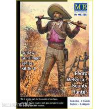 Master Box Ltd. MB35205 - Outlow. Gunslinger series. Kit No.3. Pedro Melgoza - Bounty Hunter in 1:35