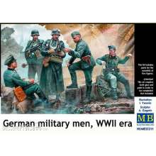 Master Box Ltd. MB35211 - 1:35 German military men, WWII era