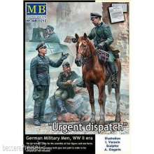 Master Box Ltd. MB35212 - Urgent Dispatch. German Military Men, WWII era in 1:35