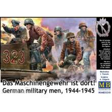 Master Box Ltd. MB35218 - 1:35 German military men, 1944-1945. Das Maschinengewehr ist dort!