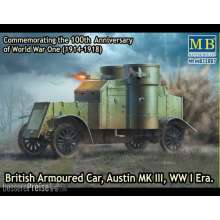 Master Box Ltd. MB72007 - Austin Mk.III British armored car1914-18 in 1:72