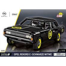 Cobi 24333 - Opel Rekord C Schwarze Witwe