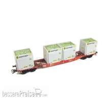 Modellbahn Engl 245 - 4x echte Altglasladung Innofreight XS