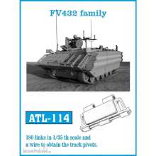 Friulmodel ATL-114 - Tracks for German halftrack L 4500R MAULTIER