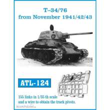 Friulmodel ATL-124 - Tracks for T-34/76 from November 1941/42/43