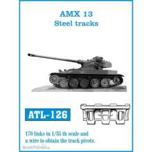 Friulmodel ATL-126 - Tracks for AMX 13 Steel tracks