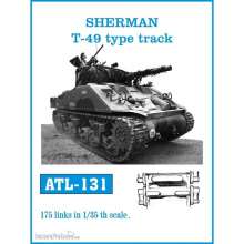 Friulmodel ATL-131 - Tracks for SHERMAN T-49 type track