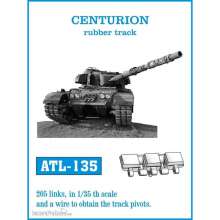 Friulmodel ATL-135 - Tracks for CENTURION rubber track