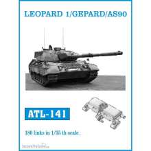 Friulmodel ATL-141 - Tracks for LEOPARD 1/GEPARD/AS90