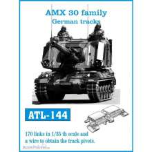 Friulmodel ATL-144 - Tracks for AMX 30 family German tracks