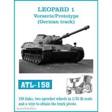 Friulmodel ATL-158 - Tracks for LEOPARD 1 Vorserie/Prototype (German track)