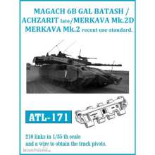 Friulmodel ATL-171 - Tracks for GAL BATASH ACHZARIT LATE / MERKAVA Mk.3D