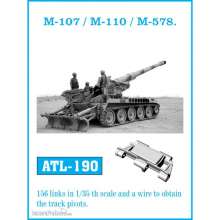 Friulmodel ATL-190 - Tracks for M-107 / M-110 / M-578