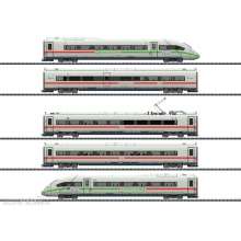 Trix T25976 - Triebwagenzug ICE 4 Baureihe 412/812 mit grünem Streifen