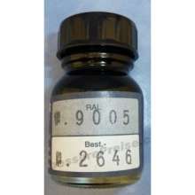 Weinert 2646 - Nitro-Acryl-Farbe RAL 9005Tiefschwarz 25 ml