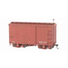 Bachmann 26501 - 18 ft. Box Car - Oxide Red, Data Only (2 per box)