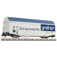 Liliput 265808 - Großräumiger Güterwagen, Hbks, DB, Schaumstoffe greiner, Ep.IV (14,99m)