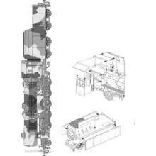 Planet Models 129-MV095 - German locomotive BR-52 Armoring for Locomotives Boiler for Hobby Boss Kit