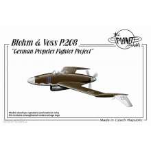 Planet Models 129-PLT188 - Blohm Voss P.208 German Propeler Fighter Project