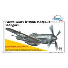 Planet Models 129-PLT233 - Focke Wulf Fw 190C (V-18) Kanguru Conver in 1:32