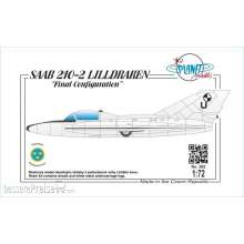 Planet Models 129-PLT265 - SAAB 210-II Final Configuration in 1:72