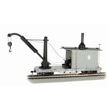 Bachmann 26901 - MOW - Gray Derrick Car - On30