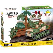 Cobi 2719 - 258 PCS ´HC WWII // RENAULT R-35