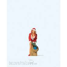 Preiser 29028 - HO 1 Christmas Girl mit Gaben