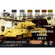 Lifecolor CS03 - German vehicle WWII set n.2