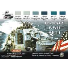 Lifecolor CS24 - Camouflage Set US Navy WWII Set 1