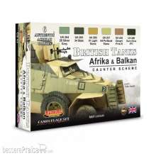 Lifecolor CS43 - British Tanks WWII (Afrika & Balkan)