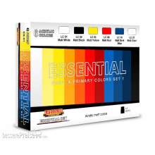 Lifecolor ES01 - Essential Basic & Primary Colors Set 1